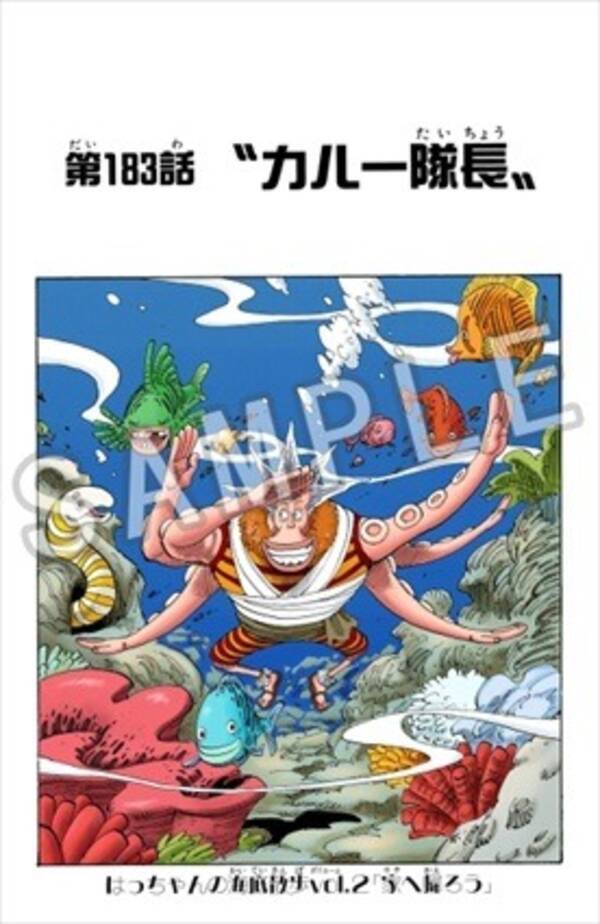 One Piece サイドストーリー描く 扉絵 をフルカラー配信 単行本80巻発売記念 15年12月29日 エキサイトニュース