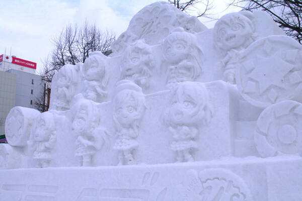 さっぽろ雪まつり でお馴染みのキャラが雪像化 アニメ雪像まとめフォトレポート 16年2月10日 エキサイトニュース