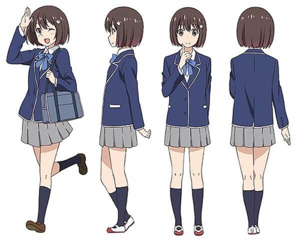 この美術部には問題がある メインキャラ設定画を公開 放送は関西圏にも拡大 16年4月27日 エキサイトニュース