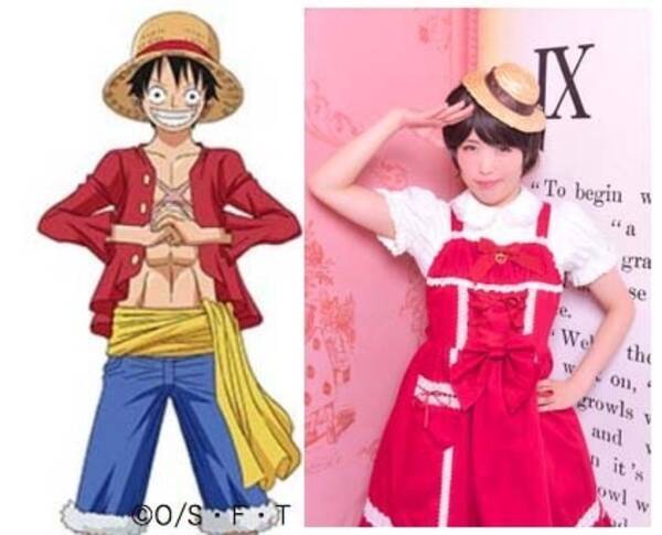 ロリィタファッションでルフィやペローナになりきり体験 One Piece とmaison De Juliettaがコラボ 16年4月27日 エキサイトニュース