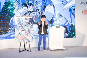 「ガンダムビルドシリーズ」新作発表会レポ、鈴木福が組んだガンプラはあの渋いMS…