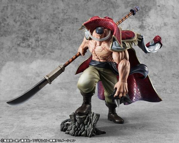 One Piece 強靭な肉体美に注目 白ひげ マリンフォード頂上戦争の出陣場面がフィギュア化 18年5月8日 エキサイトニュース