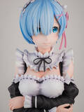 Re ゼロ レム 実物サイズの胸像フィギュアに 肌 服の質感に注目 18年10月18日 エキサイトニュース