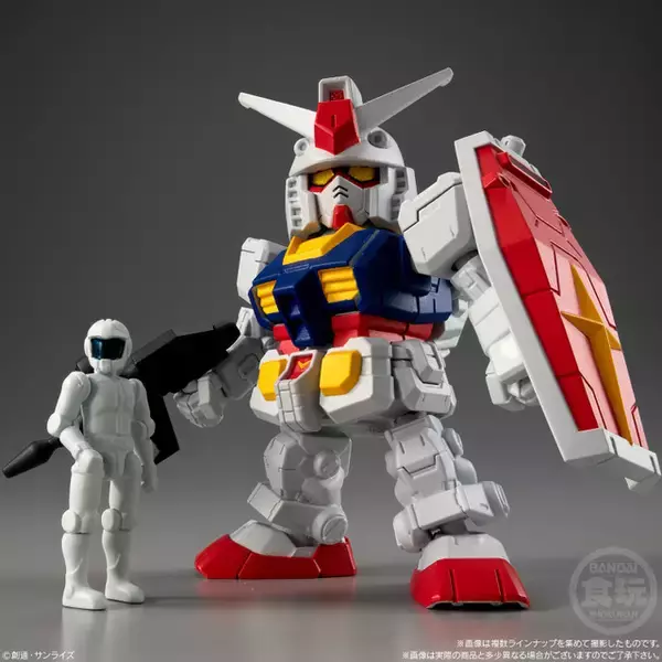 「「ガンダム」このフィギュア…開くぞ！新食玩フィギュアシリーズ「マイクロウォーズ」発売」の画像
