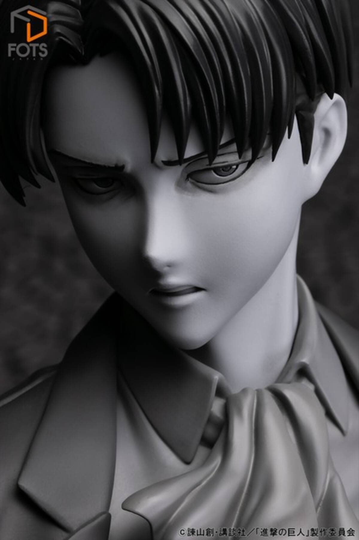 進撃の巨人 リヴァイが約250mm胸像フィギュアに 鋭い眼光 なびくコートに兵長の風格 18年12月9日 エキサイトニュース 進撃の巨人 リヴァイが約250mm胸像フィギュアに 鋭い眼光 なびくコートに兵長の風格 18年12月9日 エキサイトニュース