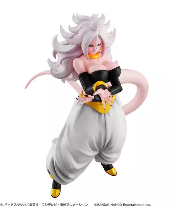 「「ドラゴンボール」人造人間21号、“変身Ver.”でフィギュア化！ 尻尾、肌、そして“善と悪”の顔も再現」の画像