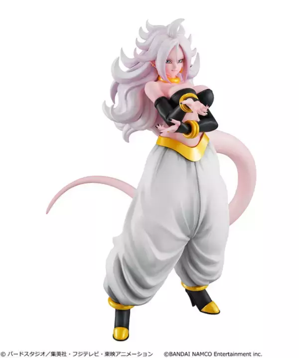 「「ドラゴンボール」人造人間21号、“変身Ver.”でフィギュア化！ 尻尾、肌、そして“善と悪”の顔も再現」の画像