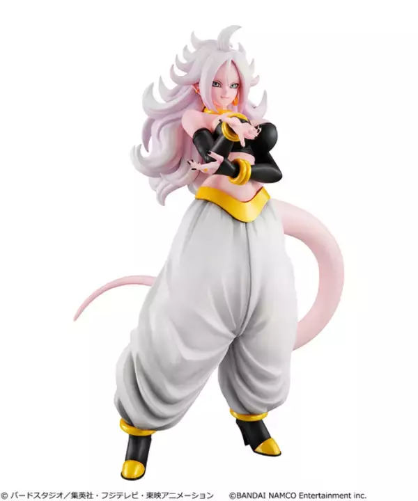 「「ドラゴンボール」人造人間21号、“変身Ver.”でフィギュア化！ 尻尾、肌、そして“善と悪”の顔も再現」の画像