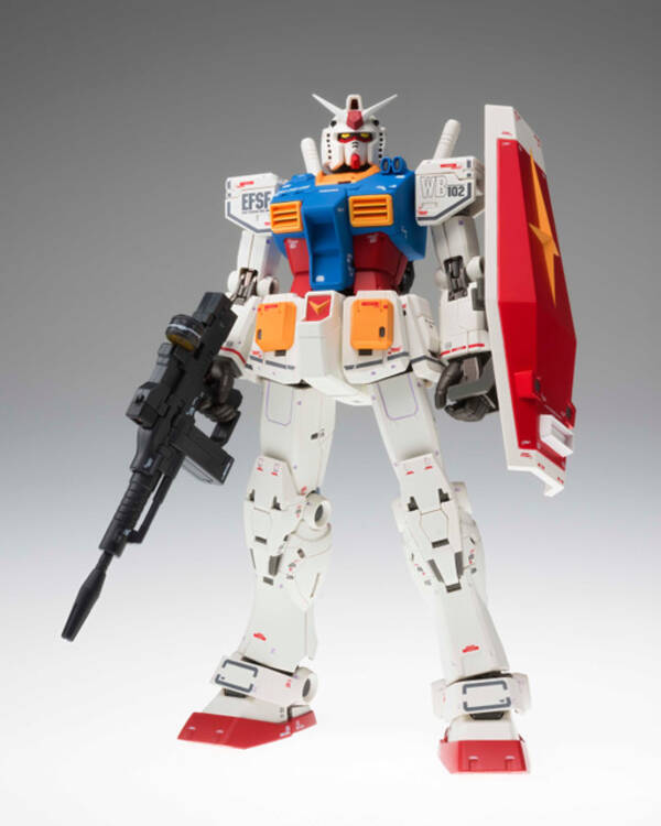 ガンダム カトキハジメが彩色 マーキングを一新 40周年記念 Rx 78 02 ガンダム フィギュア登場 19年3月5日 エキサイトニュース