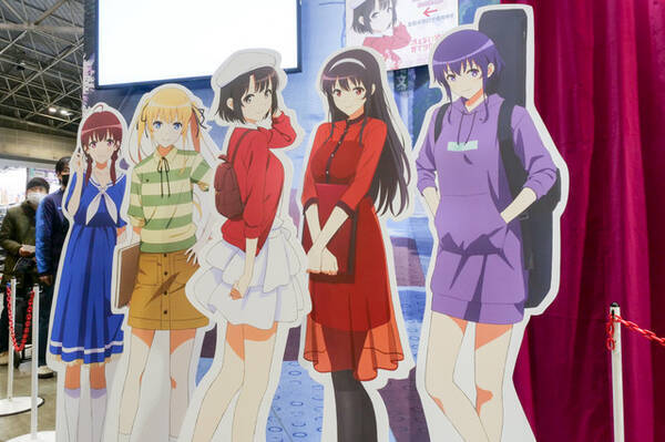 劇場版 冴えカノ 等身大スタンディに胸キュン 大盛況のブースレポ Aj19 19年3月23日 エキサイトニュース