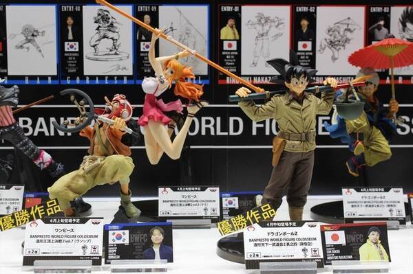 ワンピース ジョジョ Fate 人気キャラの美麗フィギュアがズラリ バンプレストブース Aj19 19年3月23日 エキサイトニュース