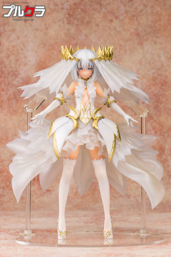 デート ア ライブ 鳶一折紙 純白ドレス姿で立体化 衣装の素材感 チラ見えする肌まで絶品 19年3月29日 エキサイトニュース