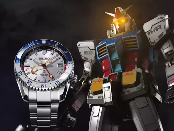 「「ガンダム」見せてもらおうか、“セイコー”のコラボウォッチの性能とやらを　40周年記念時計のこだわりに注目！」の画像