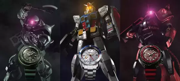 「ガンダム」見せてもらおうか、“セイコー”のコラボウォッチの性能とやらを　40周年記念時計のこだわりに注目！