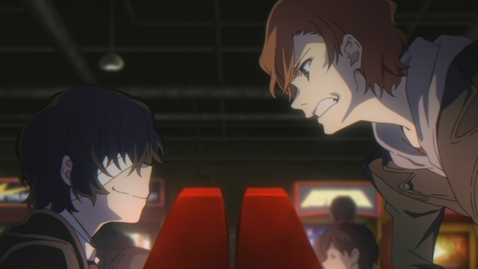 文豪ストレイドッグス 太宰が持ちかけた推理勝負を受け入れる中也だが 第28話先行カット 19年4月26日 エキサイトニュース