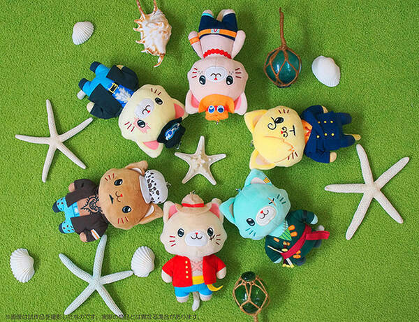 ワンピース ルフィたちがネコになっちゃった ぬいぐるみ Withcat 第2弾は寝顔に注目 19年6月3日 エキサイトニュース