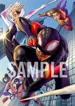 「スパイダーマン：スパイダーバース」村田雄介の描き下ろしスパイダーマン勢揃い！ BD&DVD特典イラスト公開