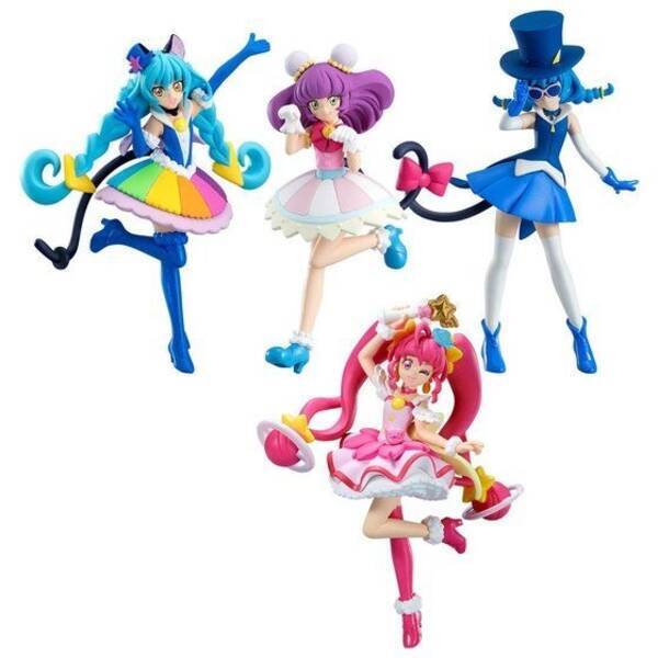 スター トゥインクルプリキュア キュアコスモ 宇宙アイドルマオ 宇宙怪盗ブルーキャットが食玩フィギュアに 19年6月7日 エキサイトニュース