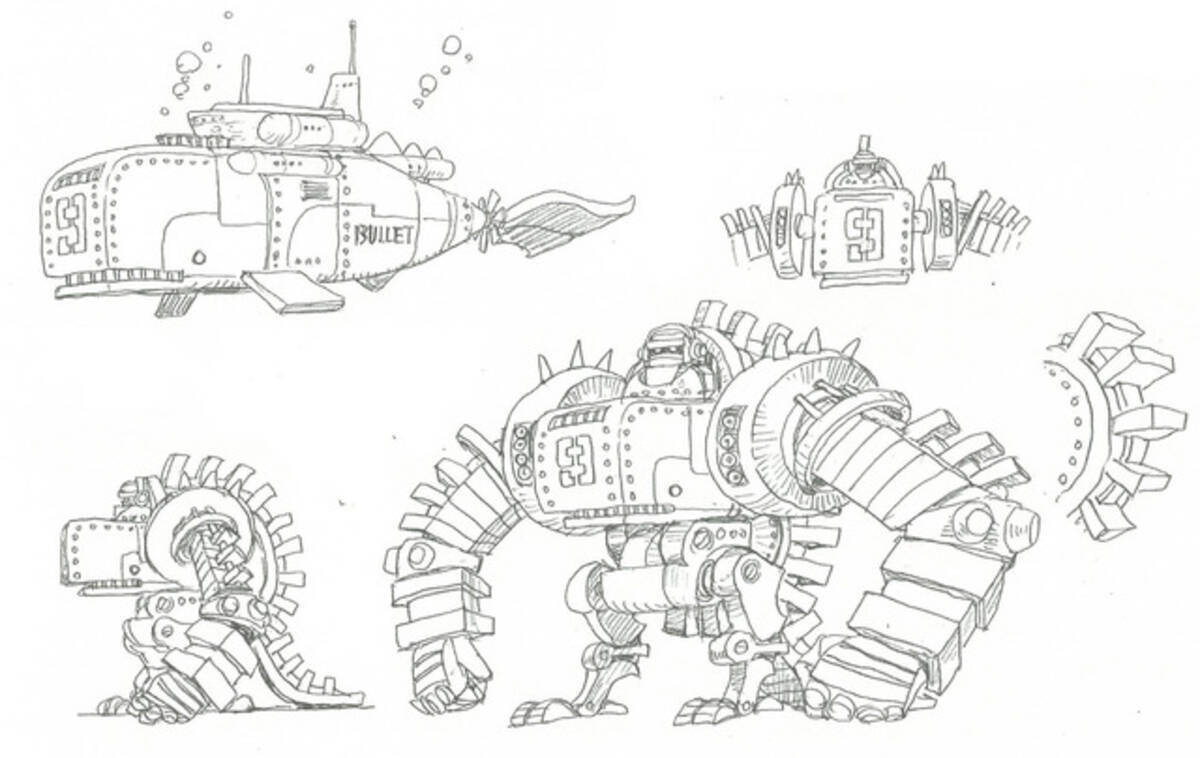 劇場版 ワンピース 最強の敵 バレットの ガシャガシャの実 能力発揮した姿公開 尾田栄一郎描き下ろし 19年6月10日 エキサイトニュース