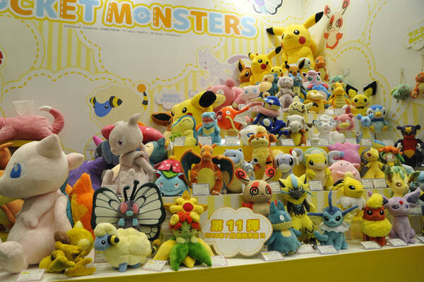 その数なんと100種以上 ポケモンぬいぐるみが三英貿易ブースに大集合 東京おもちゃショー19 19年6月15日 エキサイトニュース