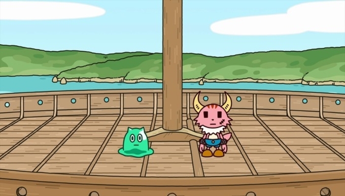 アニメ アニメ のロゴが ポンコツクエスト 風に ゲスト声優出演回が観られる特集ページも 18年4月3日 エキサイトニュース