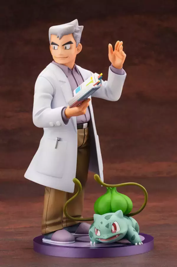 「「ポケモン」オーキド博士＆足元には“フシギダネ”も！フィギュアシリーズ第11弾」の画像