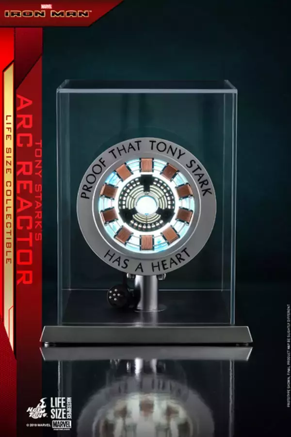 「アイアンマン」アーク・リアクターが実物大スケールで忠実に立体化！LEDライトアップ機能も