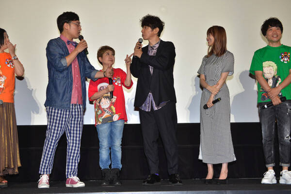 ワンピース スタンピード 最速上映会 平田広明 山里亮太らゲスト声優を すごい活躍ですよ と太鼓判 19年8月5日 エキサイトニュース