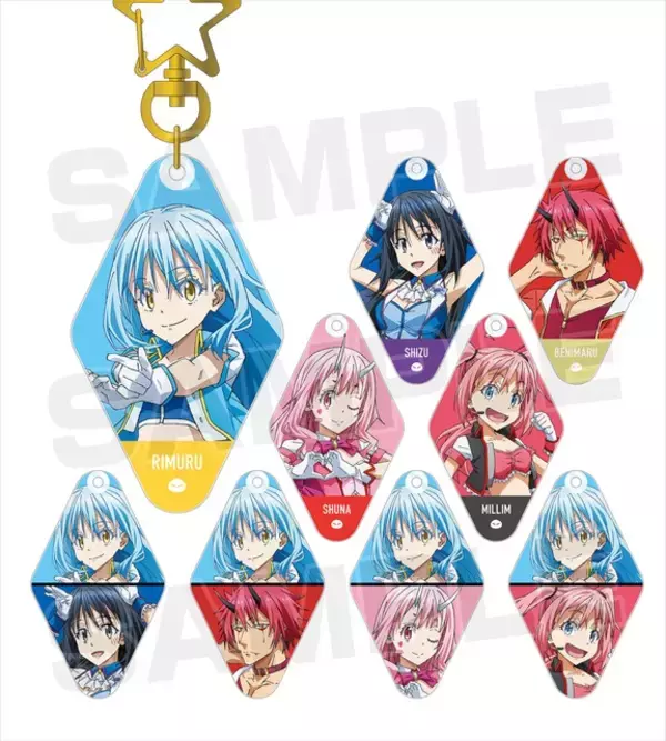 「転生したらスライム...じゃなくてアイドルだった件!?  リムルたちがアイドル衣装で登場」の画像