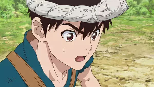 「「Dr.STONE」科学の万能薬“サルファ剤”を作ろうとした千空は壁にぶち当たり… 第8話先行カット」の画像