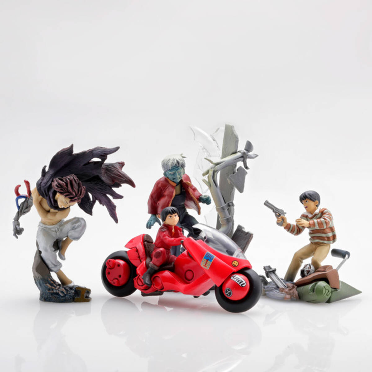 Akira ミニフィギュアシリーズ第1弾発売 バイクに乗った金田 覚醒した鉄雄らがラインナップ 19年9月4日 エキサイトニュース