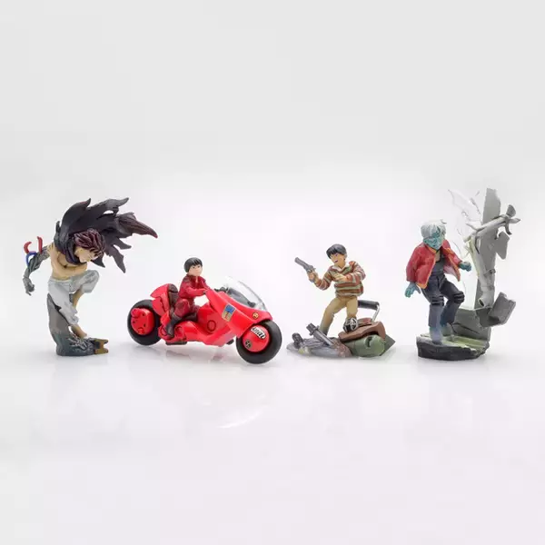 「「AKIRA」ミニフィギュアシリーズ第1弾発売！ バイクに乗った金田、覚醒した鉄雄らがラインナップ」の画像