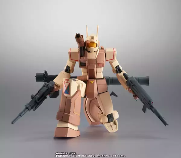 「「ガンダム」ジム・キャノンが“アフリカ戦線仕様”でフィギュア化！ ROBOT魂 ver. A.N.I.M.Eに登場」の画像