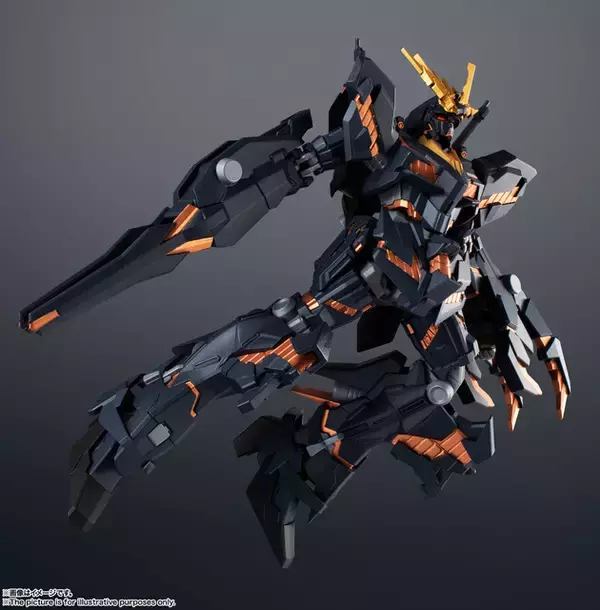 「ガンダムUC」黒きユニコーンガンダム“バンシィ”、アクションフィギュア化！ こだわり抜いたシルエットに注目