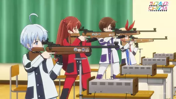 「ライフル・イズ・ビューティフル」ビームライフル競技に情熱を燃やす少女の物語が始まる！ 第1話先行カット