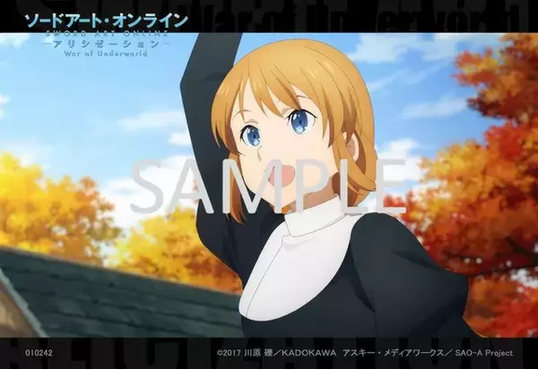 「「SAOアリシゼーションWoU」のブロマイド登場！ TV放送と連動して新規イラスト続々追加」の画像