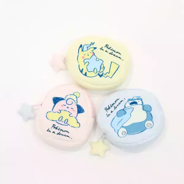 「ワンコインで買える「ポケモン」オリジナルグッズが登場！ 眠っているピカチュウのポーチなど全29種」の画像