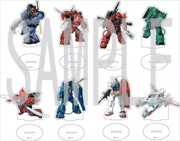 「「ガンダム」安彦良和・大河原邦男のイラストグッズ登場！アクリルスタンドなど」の画像