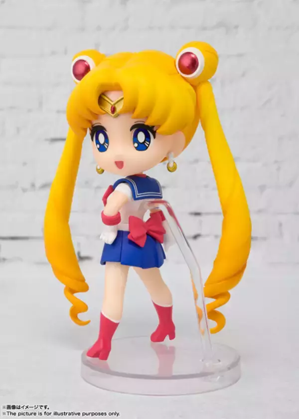 「“月に代わっておしおきよ”セーラームーンのミニサイズフィギュアが登場」の画像