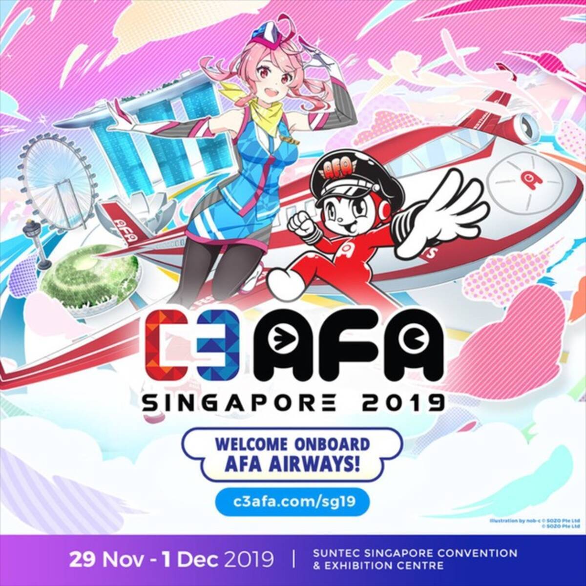 東南アジア最大級のアニメイベント C3afa Singapore 19 の見どころやゲストは 初心者のための丸わかりガイド 19年11月27日 エキサイトニュース 3 11