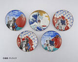 「「ガンダム」×葛飾北斎がコラボ！ガンダムとシャアザクで“風神雷神”も 伝統工芸品が登場」の画像2