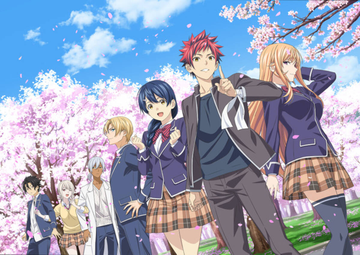 食戟のソーマ 第5期 豪ノ皿が年春放送決定 ティザービジュアル公開 19年12月23日 エキサイトニュース 2 2