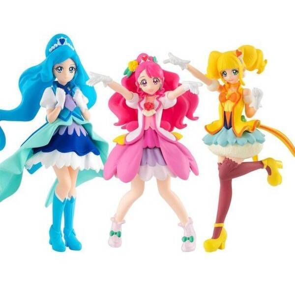 ヒーリングっど プリキュア グレース フォンテーヌ スパークルらがフィギュアセットで登場 19年12月26日 エキサイトニュース