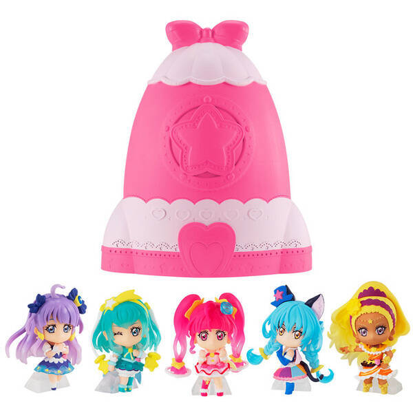 スター トゥインクルプリキュア スターロケットに乗せて飾ろう プリキュア5人のフィギュア登場 年1月27日 エキサイトニュース
