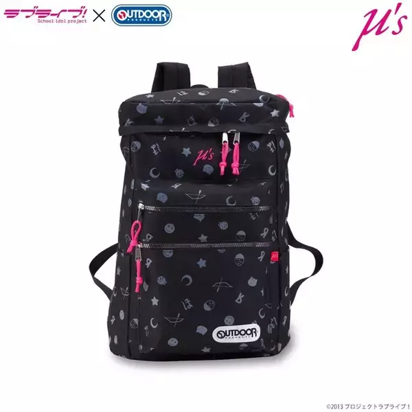 「「ラブライブ！×OUTDOOR PRODUCTS」ブラックカラーの普段使いしやすいコラボバッグ登場」の画像