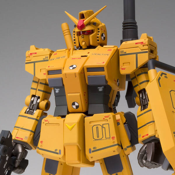 ガンダム The Origin Msd 局地型ガンダムがロールアウトカラーでフィギュア化 試作機1号も再現可能 年3月12日 エキサイトニュース