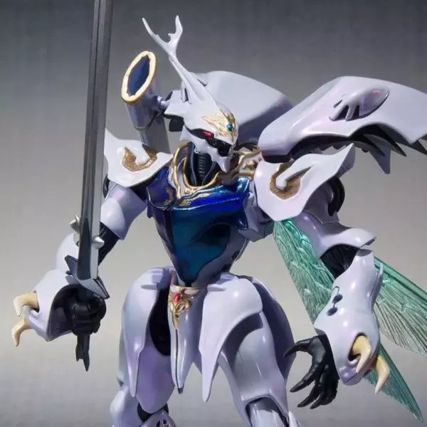 「聖戦士ダンバイン」“バランバランの秘宝”サーバイン、オーラ力を彩色で再現し立体化！
