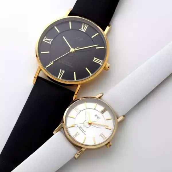 「コードギアス」ルルーシュ＆C.C.モデルの腕時計登場！ さりげないギアスマークが普段使いに◎