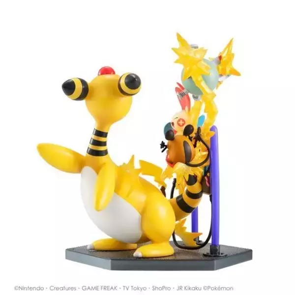 「「ポケモン」ピカチュウら“でんきタイプ”が集合でビリっとフルパワー!! フィギュア登場」の画像