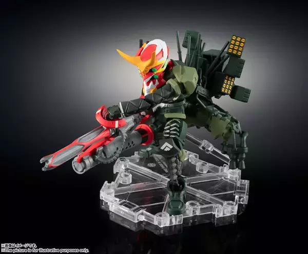 「「エヴァンゲリオン」エヴァ新2号機αが三銃身ガトリング砲を両手に出撃！」の画像